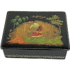 Russian Hand Painted Lacquer Box of Vasilissa the Fair