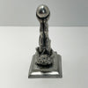 Elias Pewter Sculpture of Two Jesters Balancing a Ball