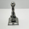 Elias Pewter Sculpture of Two Jesters Balancing a Ball