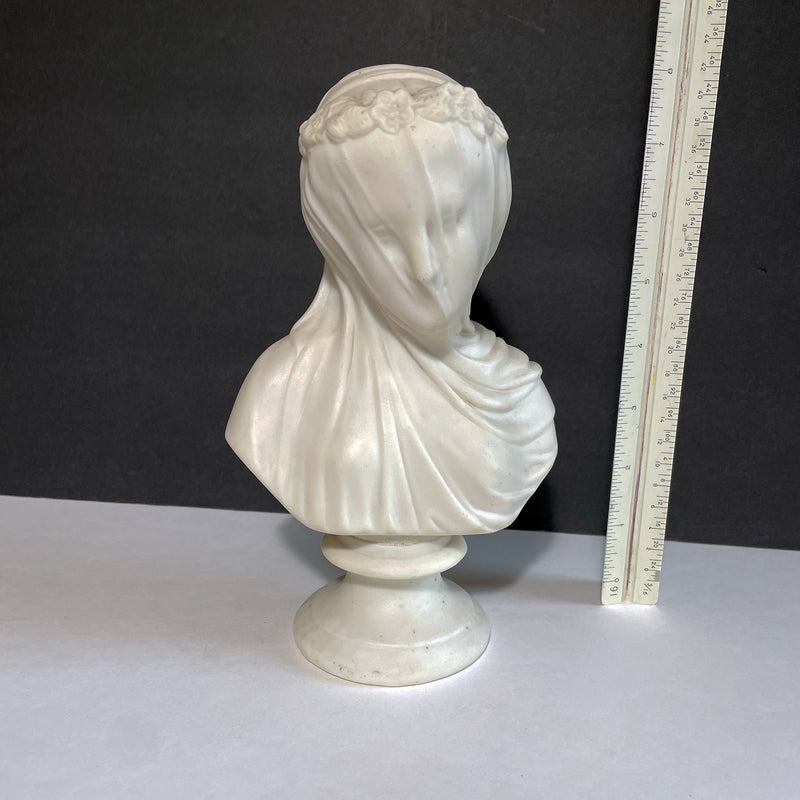 Parian Bust of the Bride of Lammermoor by James and Thomas Bevington