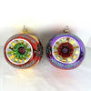 Rare Set of 2 Christopher Radko Fantasia Grand Stardust Memories Ornaments