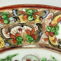 Set of 5 Early 20th Century Chinese 1000 Butterfly 5” Plates