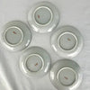 Set of 5 Early 20th Century Chinese 1000 Butterfly 5” Plates