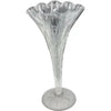 Stevens and Williams Fan Shaped “Rock Crystal”  Vase