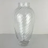 Tiffany Optic Swirl Crystal Vase 13.5”