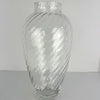 Tiffany Optic Swirl Crystal Vase 13.5”