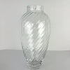 Tiffany Optic Swirl Crystal Vase 13.5”