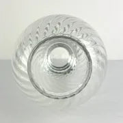 Tiffany Optic Swirl Crystal Vase 13.5”