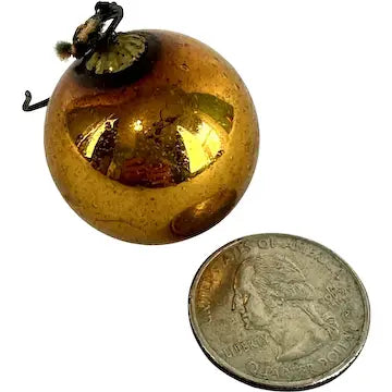 Tiny Antique German Kugel Ornament