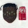 Victorian Beaded and Crochet Drawstring Purse