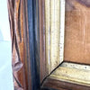 Victorian Carved Wood Picture Frame with Gilt Inset 7.5” x 9.5” Opening