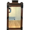 Victorian Ebonized Walnut Mirror