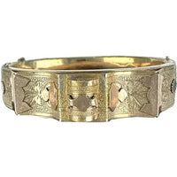 Victorian Gold Filled Bangle Bracelet