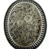 Victorian Silver Floral Engraved Locket