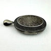 Victorian Silver Floral Engraved Locket