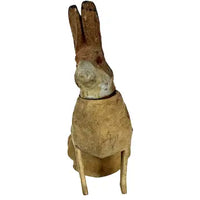 Vintage 5” German Easter Bunny Candy Container