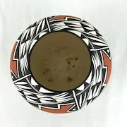 Vintage Acoma Native American Pottery Signed TL