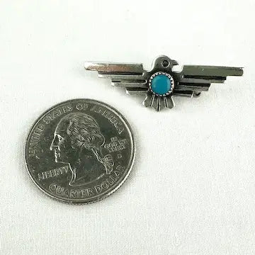 Vintage Bell Trading Sterling Thunderbird Pin