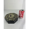 Black Lacquer Vintage Chinese Box with Mother of Pearl Inlay