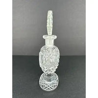 Vintage Bohemian Cut Glass Perfume Bottle