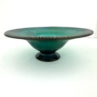 Vintage Brent Cox Hand Blown Art Glass Bowl