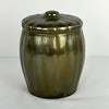 Vintage Bronze Art Deco Style Lidded Jar