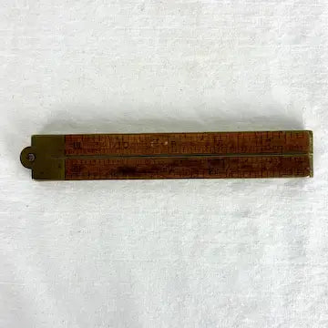 Vintage Chapin #15 Foldable Ruler and Scale