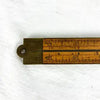 Vintage Chapin #15 Foldable Ruler and Scale