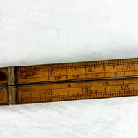 Vintage Chapin #15 Foldable Ruler and Scale