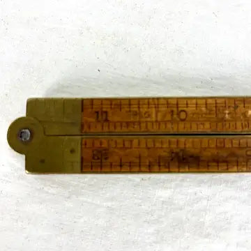 Vintage Chapin #15 Foldable Ruler and Scale