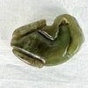 Vintage Chinese Jade Reclining Foo Dog Toggle/Pendant