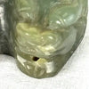 Vintage Chinese Jade Reclining Foo Dog Toggle/Pendant