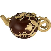 Vintage Chinese Yixing Zisha Teapot Artist Signed