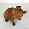 Vintage Colima Terra Cotta Pottery Pig Vessel