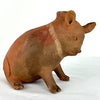 Vintage Colima Terra Cotta Pottery Pig Vessel