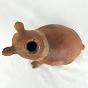 Vintage Colima Terra Cotta Pottery Pig Vessel