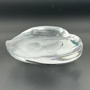 Vintage Crystal Daum France Paperweight