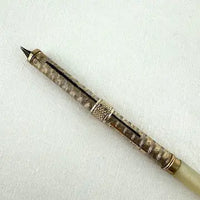 Vintage Dip Pen with Mother of Pearl Handle and 14K gold Nib