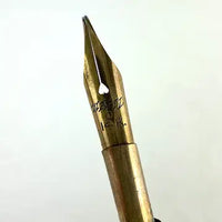 Vintage Dip Pen with Mother of Pearl Handle and 14K gold Nib