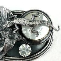 Vintage Ermani Bulatti Art Nouveau Style Brooch