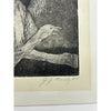 Vintage Etching by JJ Moody 1968