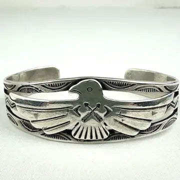 Vintage Fred Harvey Era Thunderbird Cuff