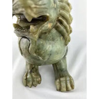 Vintage Green Jade Foo Dog