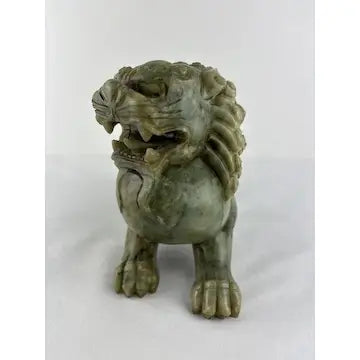 Vintage Green Jade Foo Dog