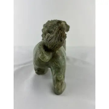 Vintage Green Jade Foo Dog