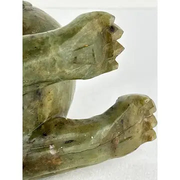 Vintage Green Jade Foo Dog