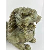 Vintage Green Jade Foo Dog