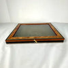 Vintage Italian Tabletop Wood Display Case