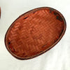 Vintage Japanese Rattan Bamboo Wedding Basket