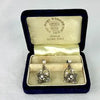 Vintage Japanese Sakata Silver and Cultured Pearl Earrings